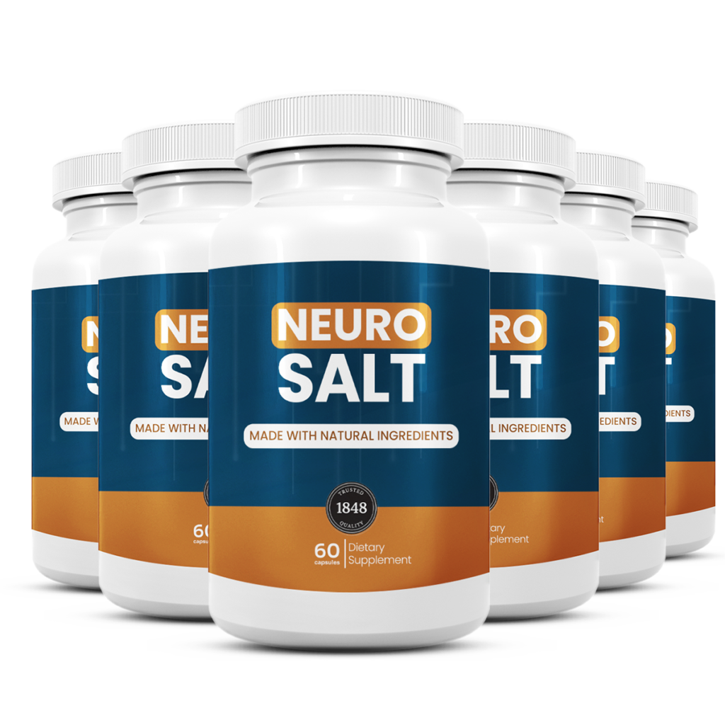 Six bottles of NeuroSalt